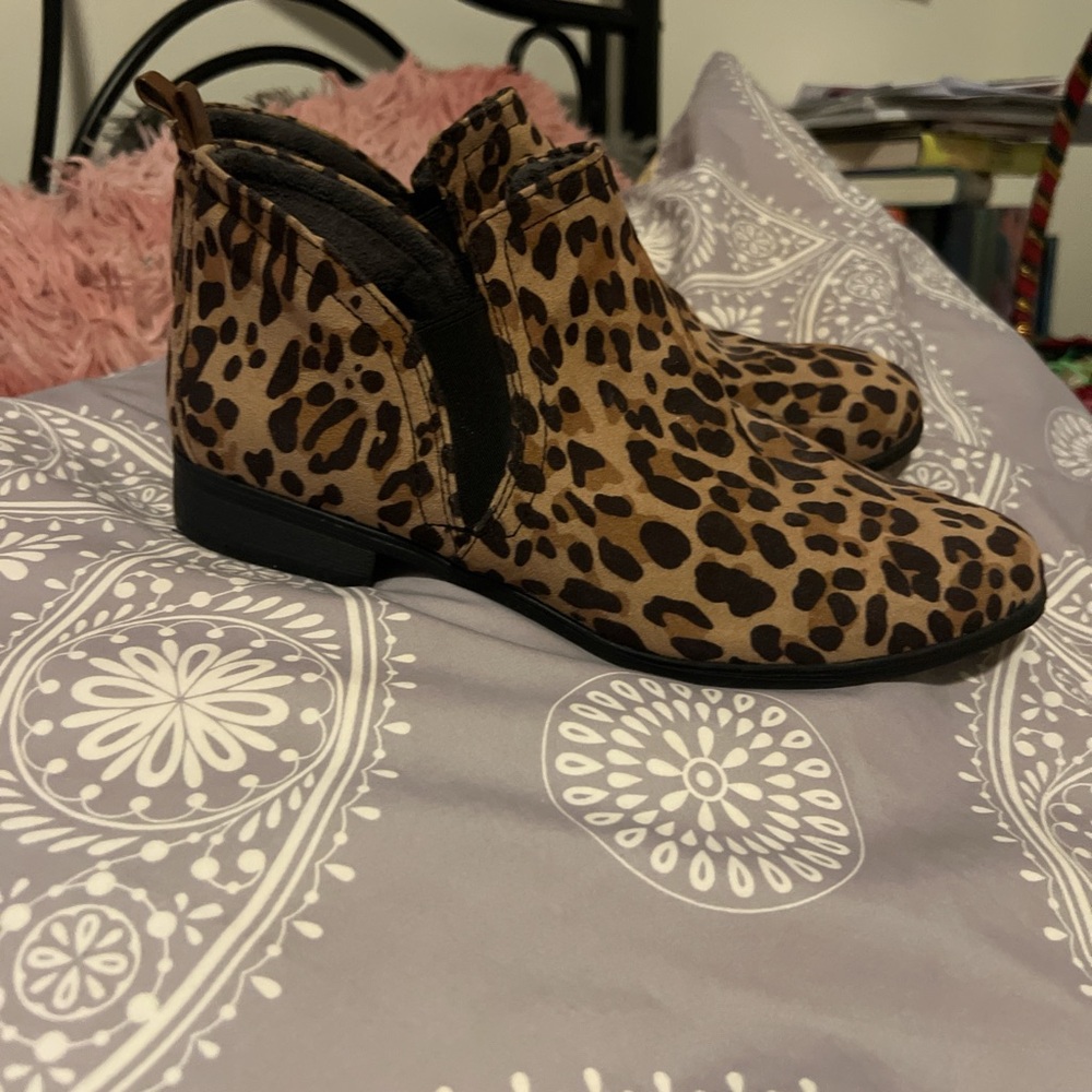Dr. Scholl's Brown and Black Ankle Boots